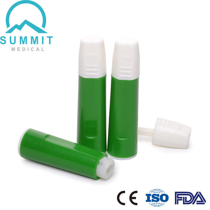 Sterile Safety Blood Lancet With Fully Concealed Retractable Needle 21