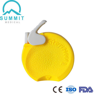 SteriHeel Plus Heel Lancet for Newborn 1.0mm*2.5mm, Yellow, 50 Pieces Per Box
