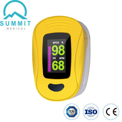 Medical Fingertip Pulse Oximeter Colorful OLED Display