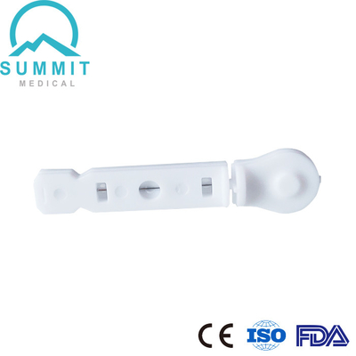 Medical Disposable White Flat Twist Blood Lancet 30G