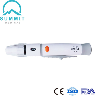 Thorough Cleaning Diagnostic Safety Lancing Device With Ejector