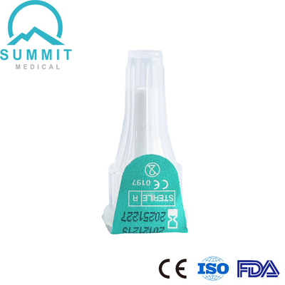 Ultra Thin Painless Insulin Pen Needles 32G 8mm With Siliconized Tri-beveled Needle