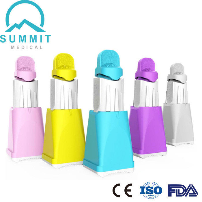 3 Depths Adjustable Safety Lancet Needle Various Sizes For Blood Test