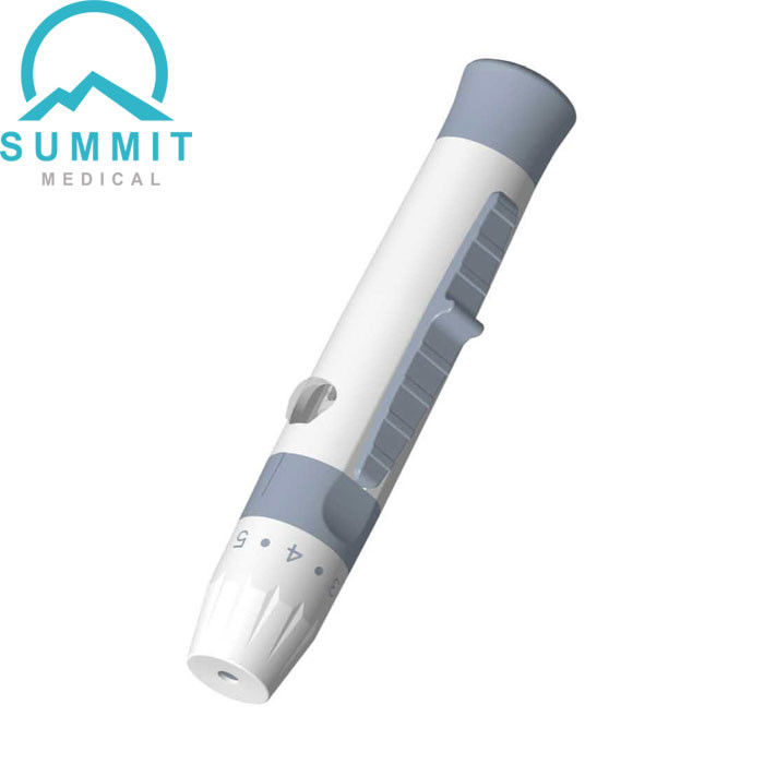 9.1cm Painless Pen Blood Lancet , 10 Depths