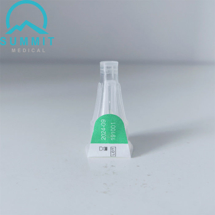 0.23MM Insulin Pen Needles , Green Disposable Injection Needles