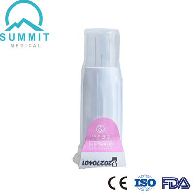Sterile Diabetic Safety Needles  with Single-Ended Protection 31G 4mm