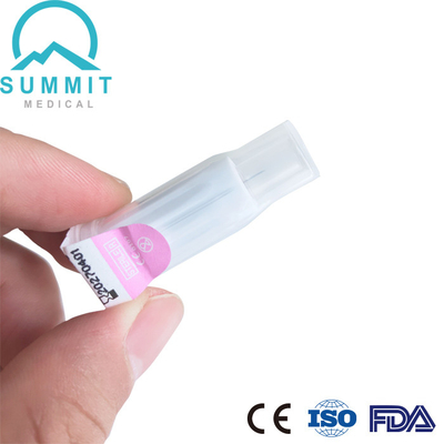 Sterile Diabetic Safety Needles  with Single-Ended Protection 31G 4mm