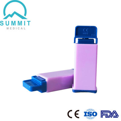 Gamma Sterilized Safety Blood Lancet 28G 1.8mm Purple 100 Per Box