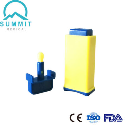 Auto Lancet Finger Pricking Device 26G 1.8mm For Blood Glucose Monitoring