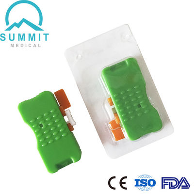 Heel Blade Infant Lancet 1.0mm*2.5mm, Green, 50 Pcs Per Pack
