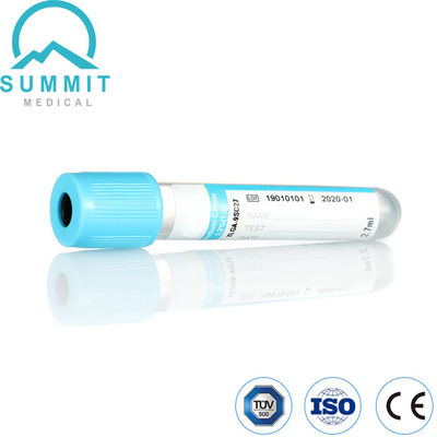 2.7ml Sodium Citrate Tube, Light Blue Top, with 3.2% Sodium Citrate Additive