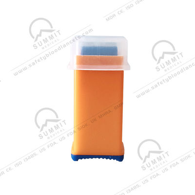 Ultra Sharp Safety Lancet Needle 21G with Puncture Depth 2.2mm