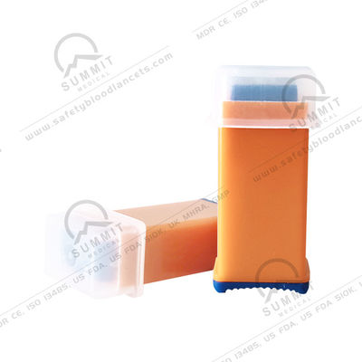 Ultra Sharp Safety Lancet Needle 21G with Puncture Depth 2.2mm