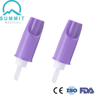 30G Needle 1.4mm Depth Automatic Safety Lancet Device, Purple, 100 Pieces Per Pack