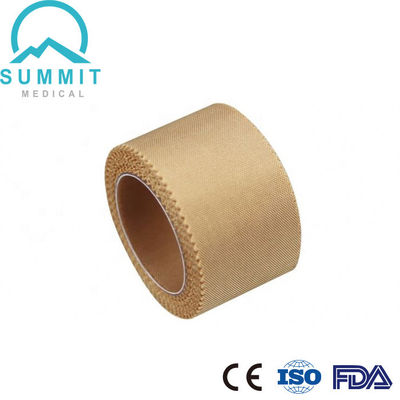 2.5cmX5m Tan Silk Surgical Adhesive Plaster With Plastic Spool