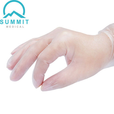 Powder Free Clear PVC Disposable Examination Gloves Latex Free