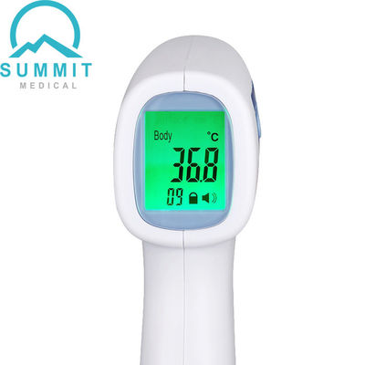 CE Blue Non Contact Infrared Thermometer Forehead