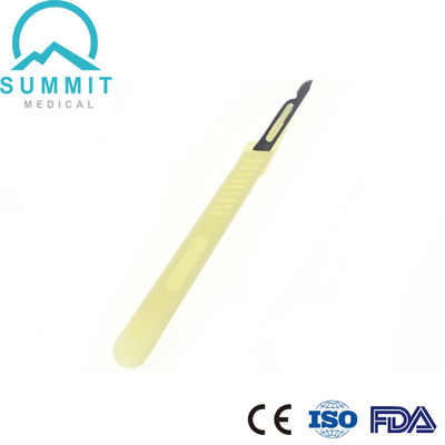 Plastic Handle Surgical Scalpel Blade For Dermaplanning