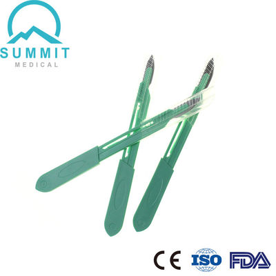 Stainless Steel Surgical Scalpel Blade , Side Activated Single Use Scalpel