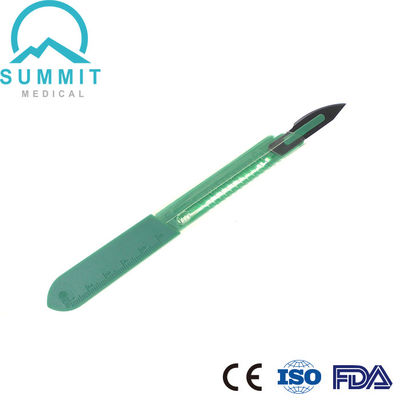 Stainless Steel Surgical Scalpel Blade , Side Activated Single Use Scalpel