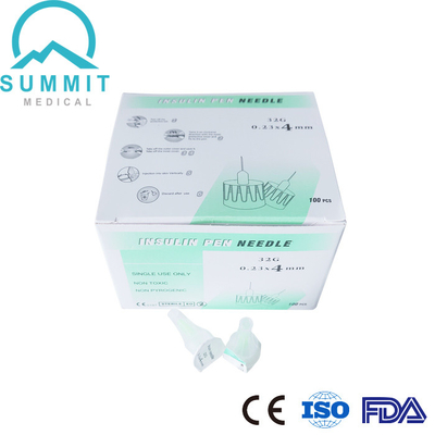 Pain Free Diabetic Pen Needles For Insulin Injections 32G 4mm