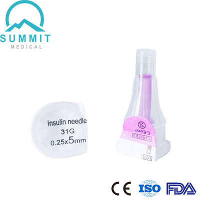 Diabetic Insulin Needles with Ultra-Thin Pen Needles for Comfortable Insulin Injection 31G 5mm