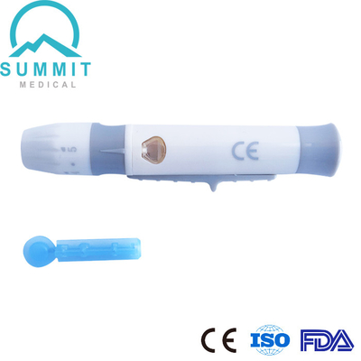 91mm Mini Blood Lancet Pen with Safety Ejector for Diabetes