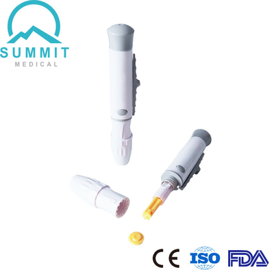 Blood Glucose Lancing Device Match Twist Standard Six Depth Settings