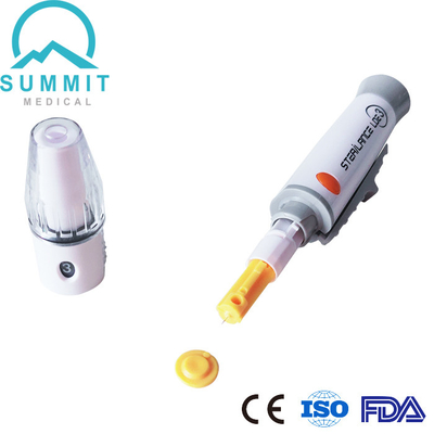 Thorough Cleaning Design Lancing Device With Most Universal