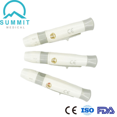 Self Monitoring Of Blood Glucose Lancing Pen Ten Depths Level
