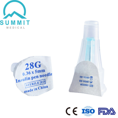 Diabetic Insulin Pen Needle For Home Injections 5mm (3/16'') X 28G