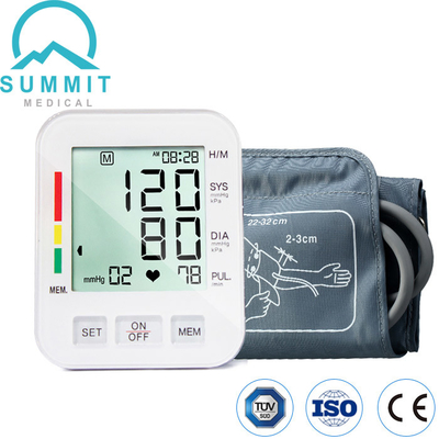 Upper Arm Blood Pressure Monitor Machine With LCD Display And 99X2 Sets Memory