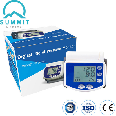 Wrist Blood Pressure Monitor With Adjustable Wrist Cuff 135mm - 215mm