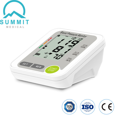Arm Type Electronic Blood Pressure Monitor With Cuff 8.8"-12.6" 198 Memory