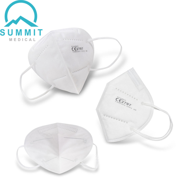 CE0099 Cup FFP2 Non Woven Face Masks Non Medical