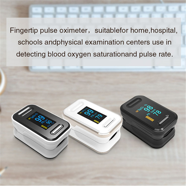 FDA Approved Medical Use Fingertip Pulse Oximeter Waveform Parameter