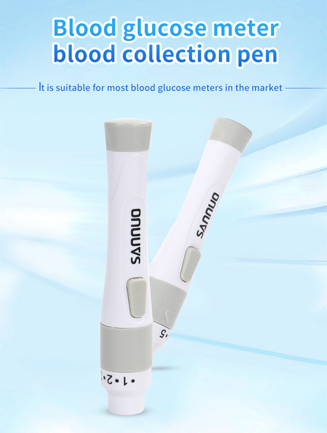Blood Collection Pen Blood Lancet For Glucose Meter